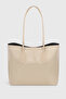 Cream Retro Shopper Bag 264 - 2