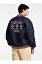 Men's Jeans Bomber Jacket - 5