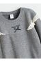 Lcw Kids Crew Neck Girls Sweatshirt and Sweatpants - 3