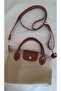 Beige Color Bag Champ Bag Brown Shoulder Bag - 6