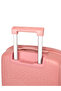 3 Piece Polypropylene Hard Side Spinner Luggage Trolley Set 20/24/28 Inch - Rose Gold - 7