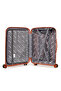 3 Piece Polypropylene Hard Side Spinner Luggage Trolley Set 20/24/28 Inch - Beige - 4