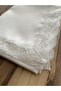 Shantung Fabric Guipure Lace Stain Resistant Carefree Tablecloth - 2