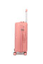 3 Piece Polypropylene Hard Side Spinner Luggage Trolley Set 20/24/28 Inch - Rose Gold - 6