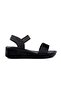 Embellished Elastic Strap Wedge Sandals