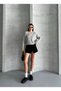 Women's V-Neck Knitwear Sweater Gray - 3