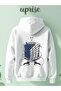 Attack on Titan Tatakae Printed Cotton 3 Thread Oversize Sweatshirt - 2