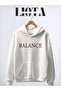 سويت شيرت قطني كبير الحجم مطبوع عليه Balance مكون من 3 خيوط