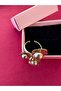 Milena Istanbul Matte Gold Three Petal and Bud Flower Ring - 4
