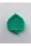 Leaf-Shaped Cookie Mold, Green, Maple Leaf Design, Autumn-Themed - 2
