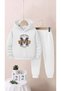 Kids Girls/Boys Michigan 1985 Printed Top Bottom Tracksuit Set - 3