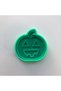 Halloween Pumpkin Cookie Mold, Food Safe, Jack-O'-Lantern Design, Dough Shaper - 2