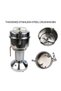 Electric Spice Grinder – High-Speed Stainless Steel Mill for Herbs, Commercial Korean Motor - 2