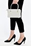 Patterned White Mini Shoulder and Hand Bag - Stylish, High Quality, Suitable for Daily & Evening Use - 2
