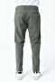 Men's 100% Cotton Slim Fit Chino Trousers Dark Green - 4200 - 5