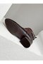2152712K Solely Leather Boots with Buckle Detail for Women - 6