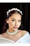 Bridal Engagement Kina Word Crown Ni̇l Crystal