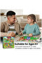 4-Pack Glow in The Dark 100-Piece Jigsaw Puzzle Set for Kids – 8"x10" Blue Designs - 5