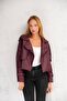 New Season Oversize Crop Premium Women's Leather Jacket