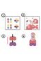 8 Year Old Kuromi and My Melody Balloon Set Birthday Balloon Set Rainbow Number Helium Compatible Flying Balloon - 3