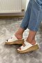 Women's White Double Strap Thick Cork Sole Orthopedic Sandals Slippers K-270 - 5