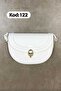 Women's Oval Shoulder Bag Black