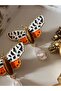Zra Model Enamel Earrings - 3