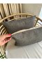 2-Pack Blue Gold Detailed Living Room Throw Pillow Cover Pattern5 - 4