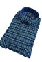 Classic Bol Relaxed Fit Long Sleeve Double Pocket Pockets Cover Buttons Checkered Winter Lumberjack Shirt - 2
