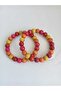 Colorful Wooden Beaded Round Bag Handle - 4