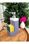 Marais Lautre Liquid Soap Dispenser-Soft Gray - 6
