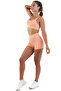 Everyday High Waist Double-Breasted Shorts with Pocket Detail - 3