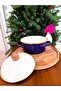 Bonneville Pot - Navy Blue Color - 16 cm - 4