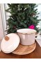 Bonneville Pot - Beige Color - 18 cm - 8