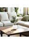Elegant artificial olive branches in a 50cm white round pot