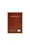 A4 Exercise Book 1-Side Plain/4-Line Ruled, Left Margin, 80 Sheets (160 Pages)