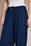 Women's Elastic Waist Tiril Seersucker Fabric Palazzo Pants - 2