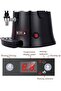 JUNIPI Hot Chocolate Machine, Soybean Milk/Milk/Juice Heating Blender, 30~90℃ Temperature, With LE - 5
