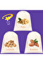Cashew, Chickpeas, Almond Pouch 35X41 Size Multi-Purpose Pouch