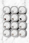 Miya 6-Pack 360 °   Spice Jar Set with Flip Lid Kitchen Organizer with Airtight Lids Keeps Fresh - 4