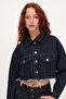 Tasseled Crop Denim Jacket C5017-L6 - 5