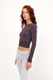 Crew Neck Basic Blouse B1480-S3 - 4