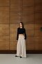 Women's Buckled Premium Crop Blouse - 4