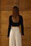 Women's Buckled Premium Crop Blouse - 6