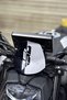 White Color Front Visor Detail Sticker (1 Piece) for Cfmoto Nk250 - 4