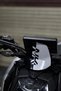 White Color Front Visor Detail Sticker (1 Piece) for Cfmoto Nk250 - 3