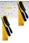2-Piece Crepe Comb – Hairdresser Type, Durable Plastic - 2