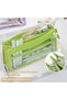 Transparent Waterproof Canvas Large Capacity Pencil Case Wallet Quality Stylish Design Preschool Gift - 3