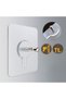 Transparent Adhesive Hanger 4-Pack – Waterproof, Multi-Purpose Hanger Without Assembly