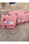 Pink Bag and Card Holder Set Medium Size